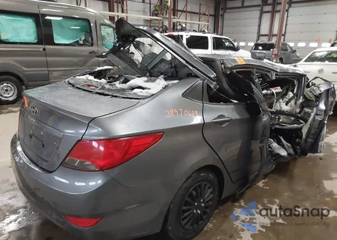 2015 Hyundai Accent Gls из США, поврежденный, VIN KMHCT4AE4FU885144